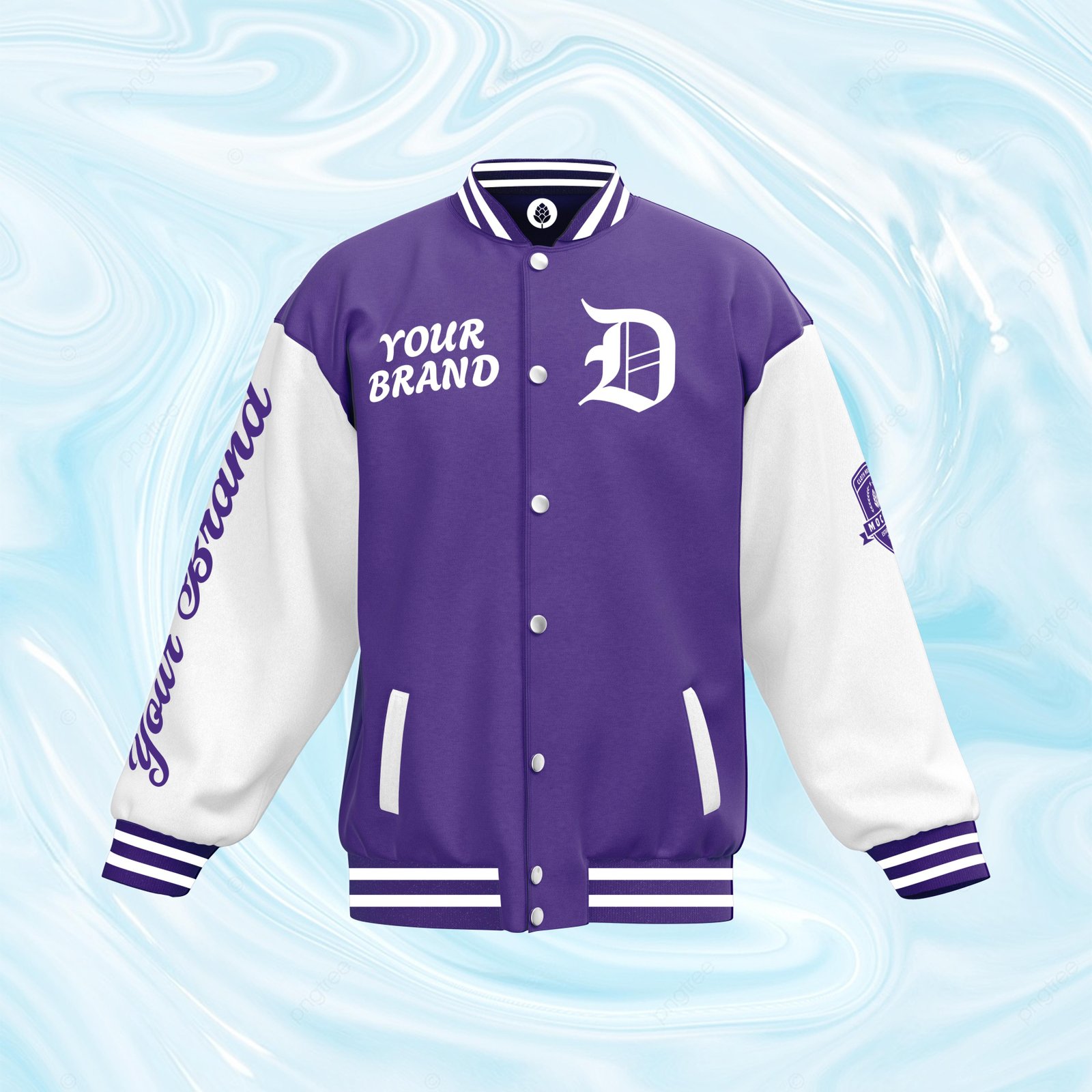 Oversized Varsity jacket - Unisex Jacket